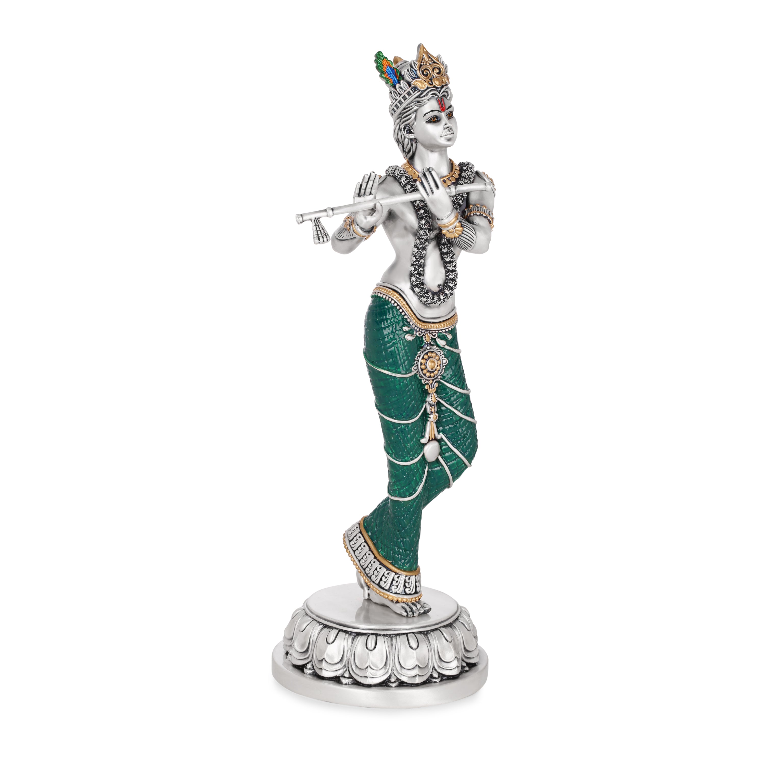 STANDING KRISHNA GREEN