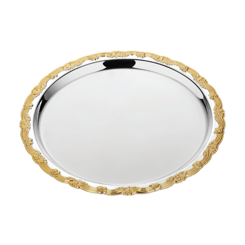 Round Tray Dual Tone