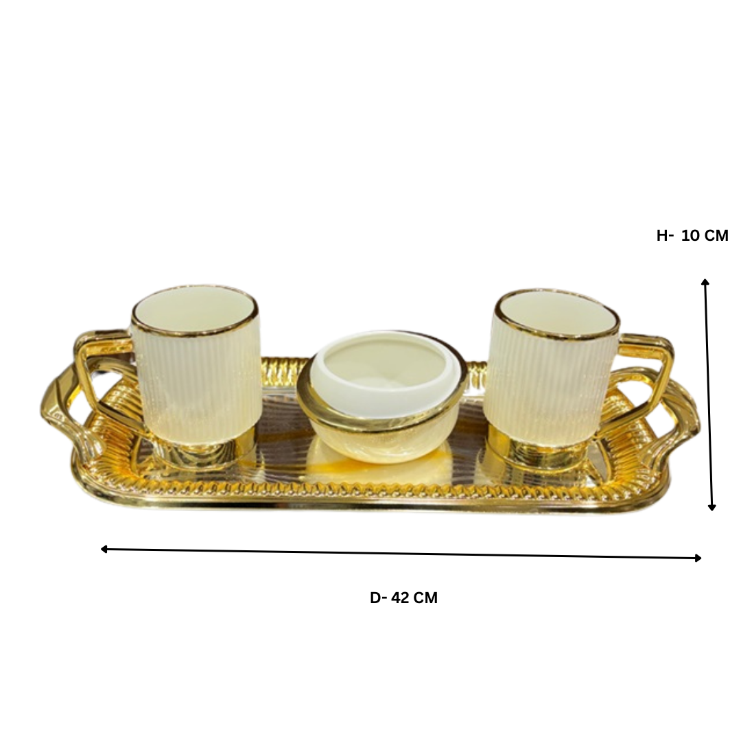 Set Of 2 Vintage Mug With Bowl