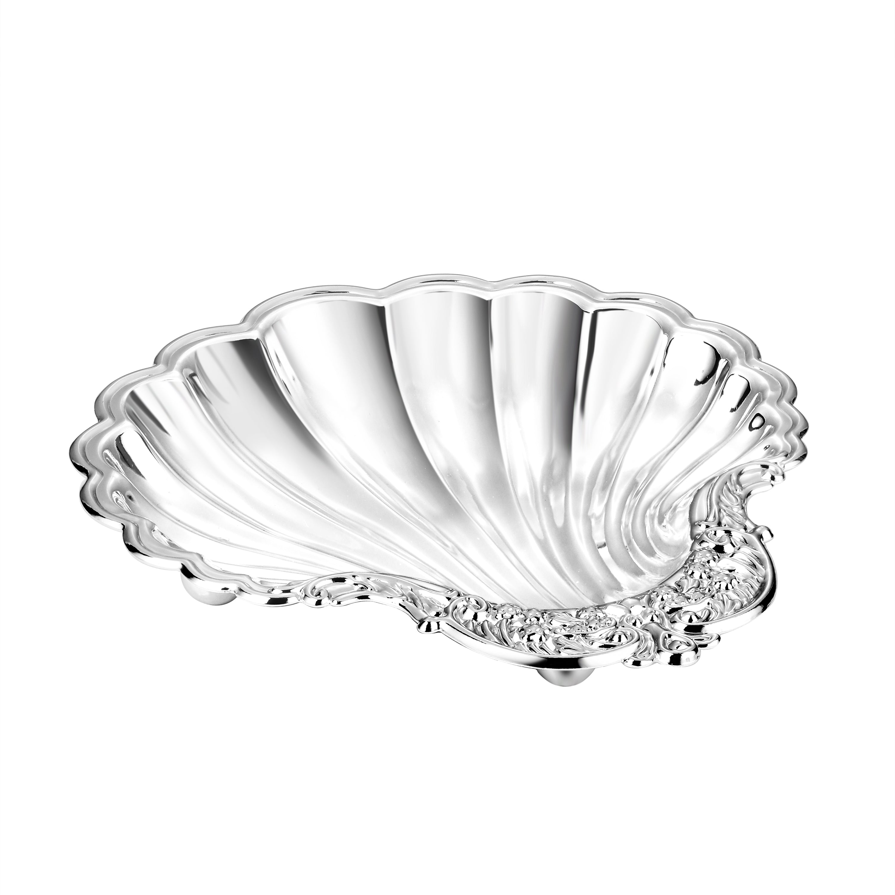 Shell Platter Sil.Col.