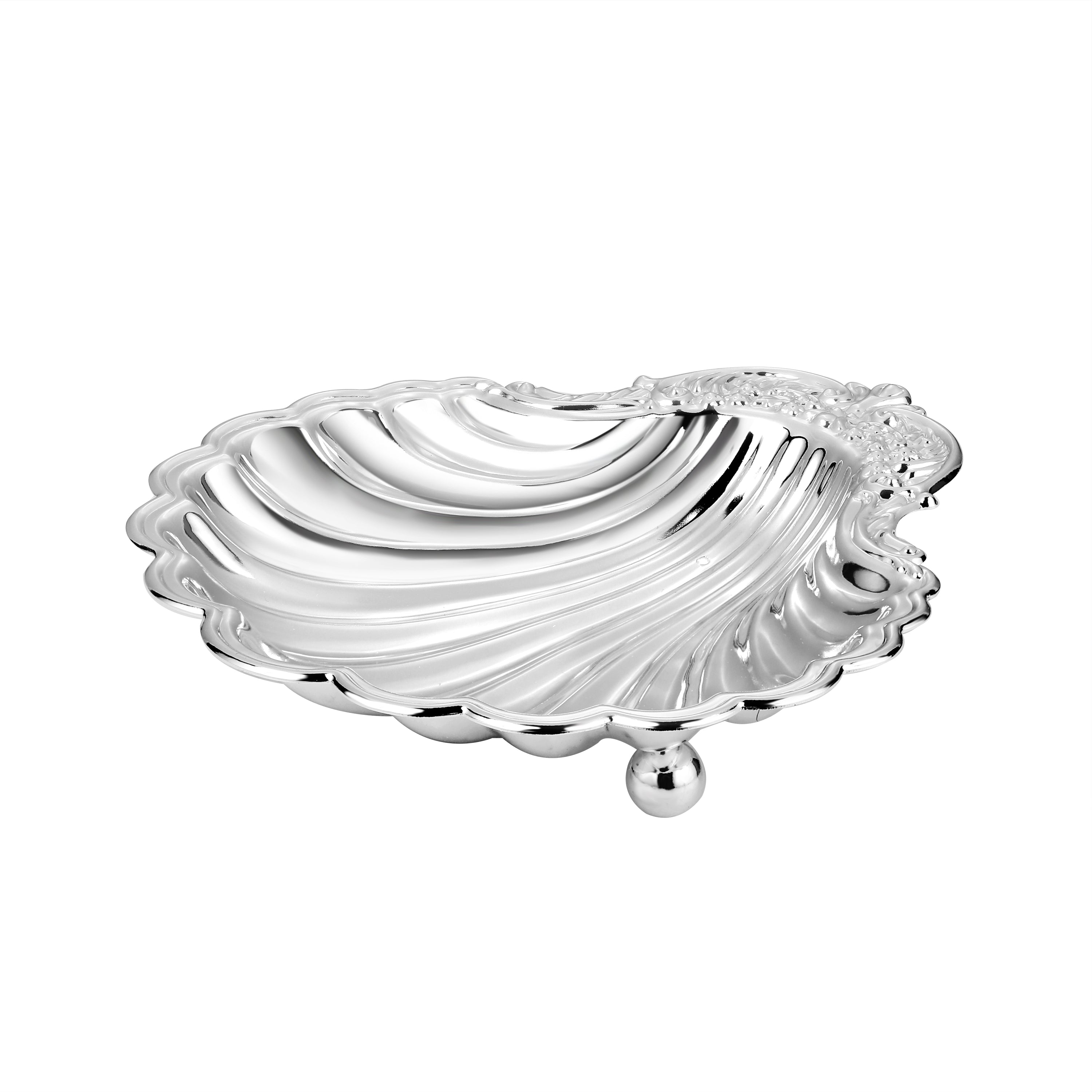 Shell Platter Sil.Col.