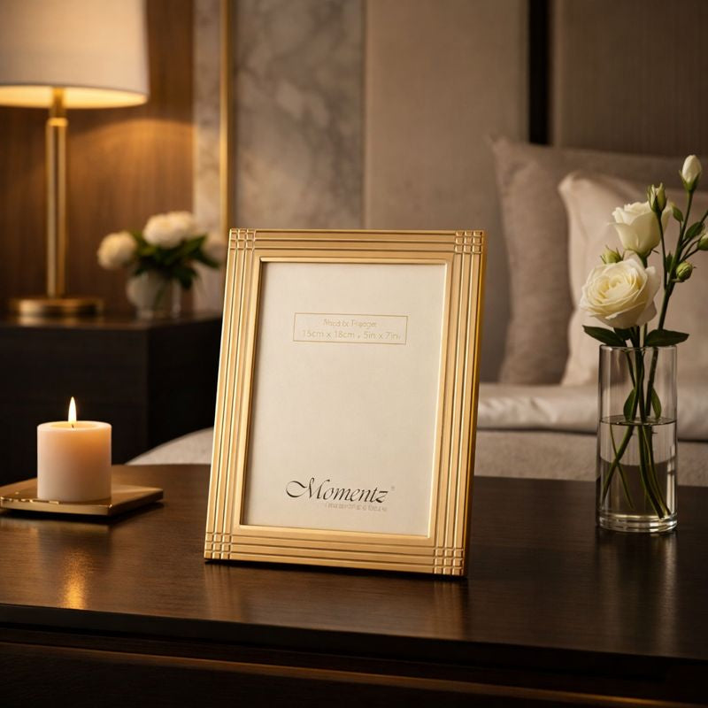 Vintage Ornate Photoframe Gold Large 8x10