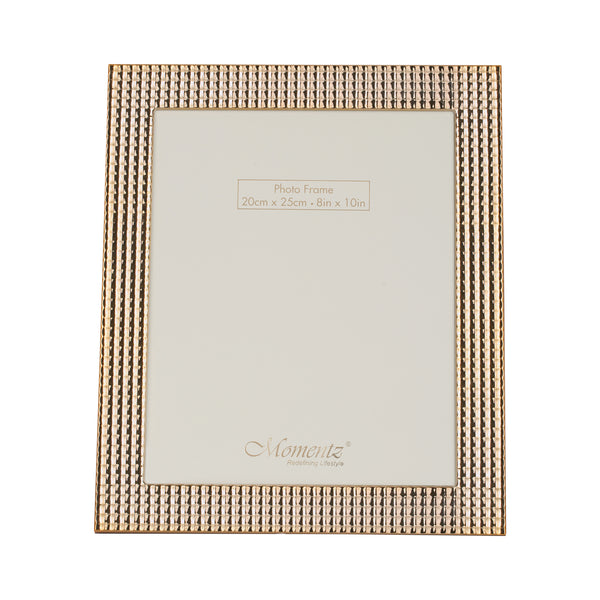 Geometric Design Photoframe Gold