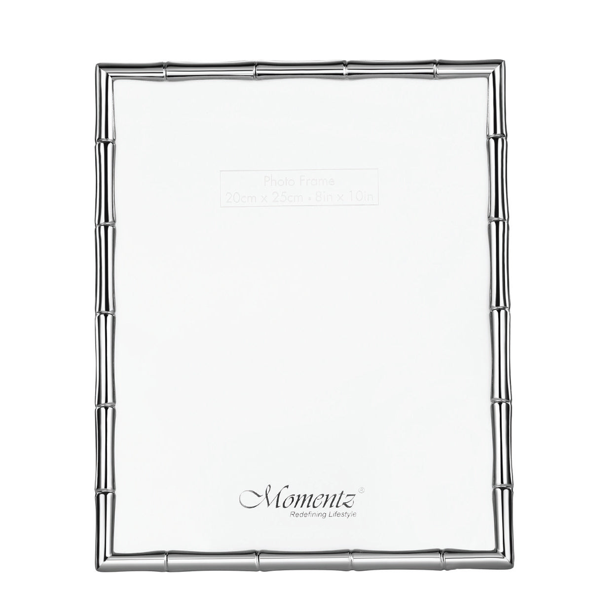 Bamboo Design Photoframe Silver