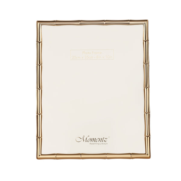 Bamboo Desgin Photoframe Gold