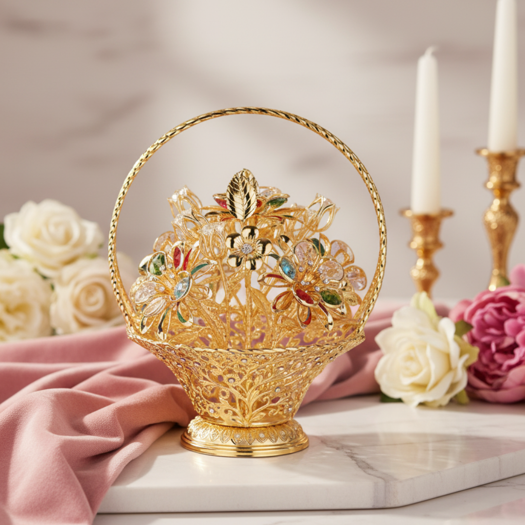 Flower Basket (H - 20 cm)