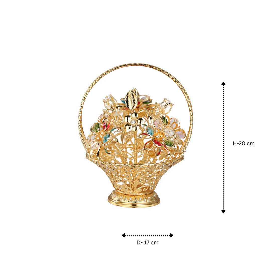 Flower Basket (H - 20 cm)