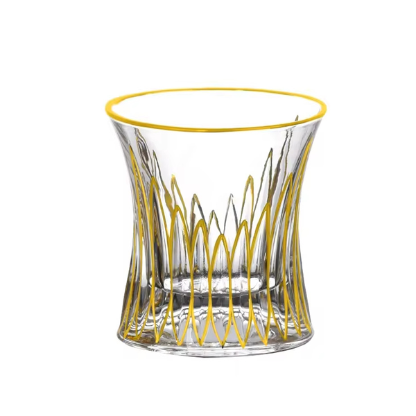 Rim Design Whiskey Glasses set of 6