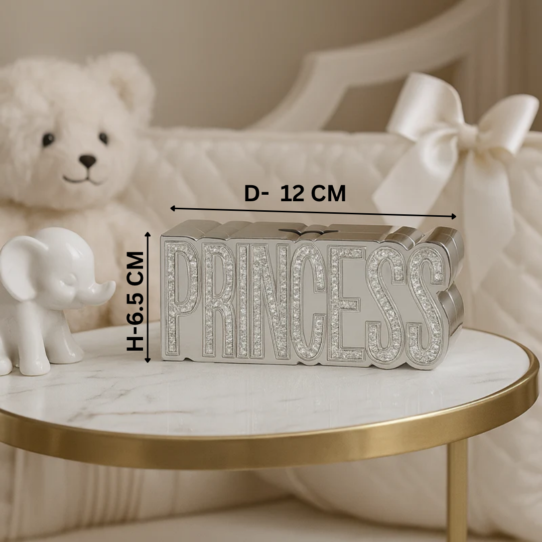 PRINCESS MONEY BANK Silver