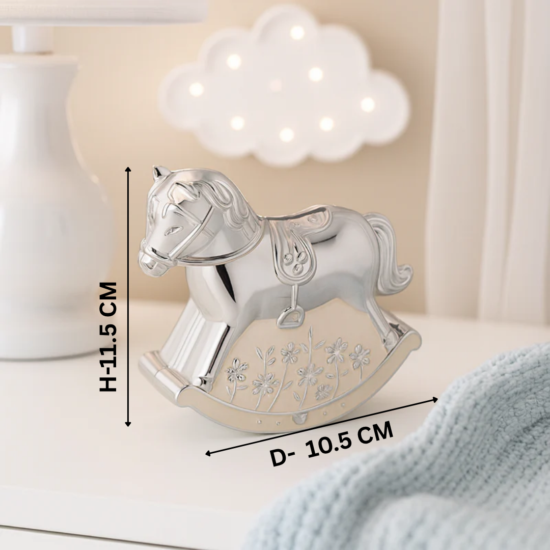 Horse Money Bank Peach