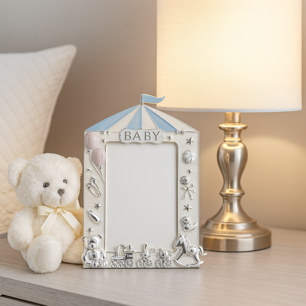Baby Castle Photoframe BLUE