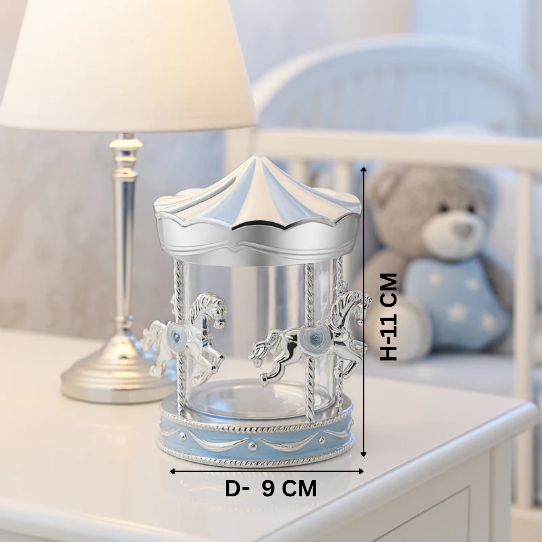 Carousel Money Bank Blue