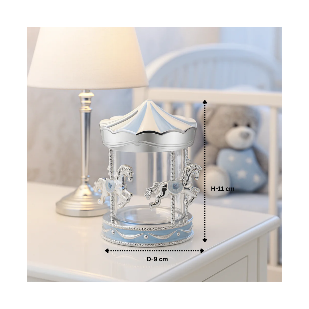 Carousel Money Bank Blue