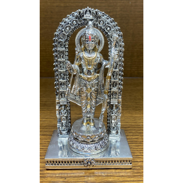 Ramlala Silver 6 Inch