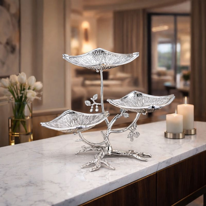 3 pcs Servers Silver