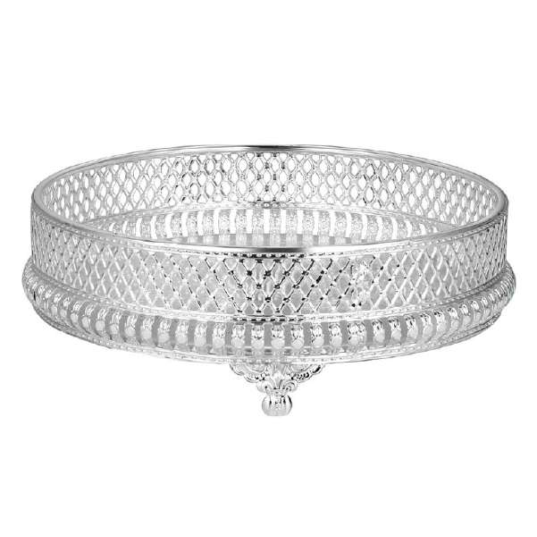 Radiant Round Tray White