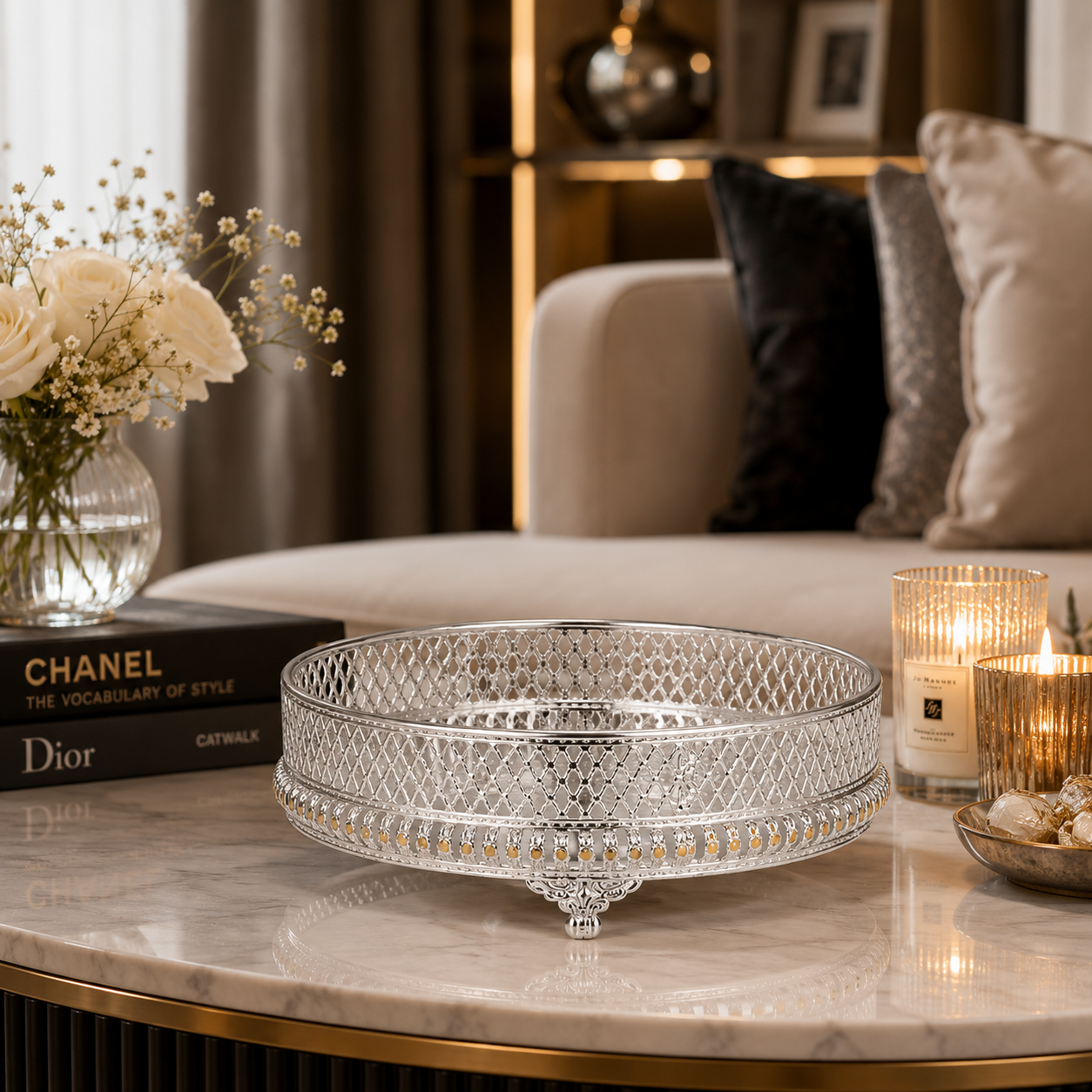 Radiant Round Tray