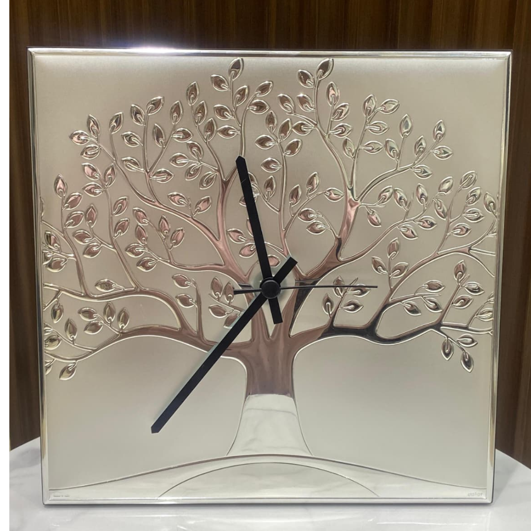 TREE OF LIFE FRAME WALL CLOCK - 30X30