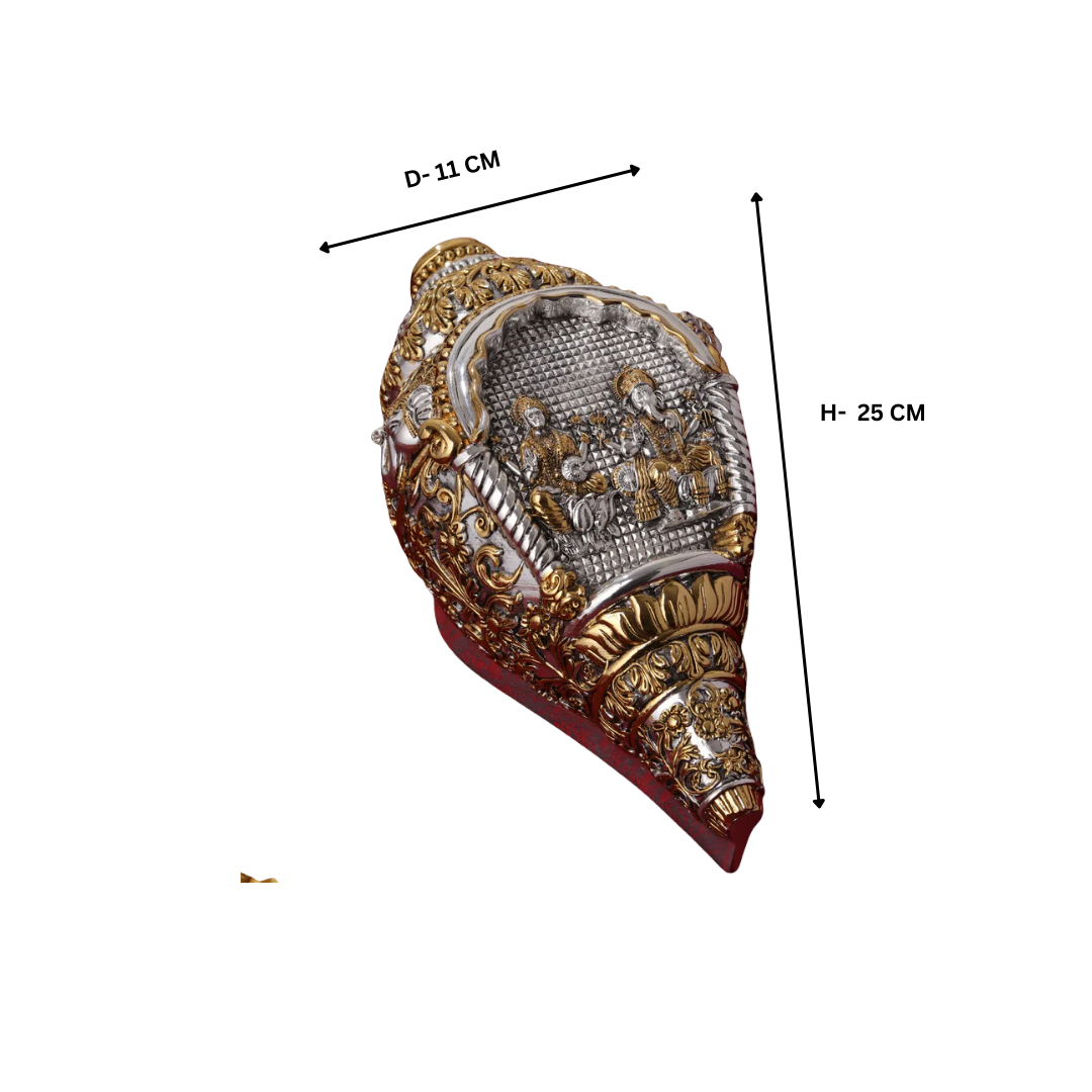 Laxmi Ganesha Shank Dual Tone
