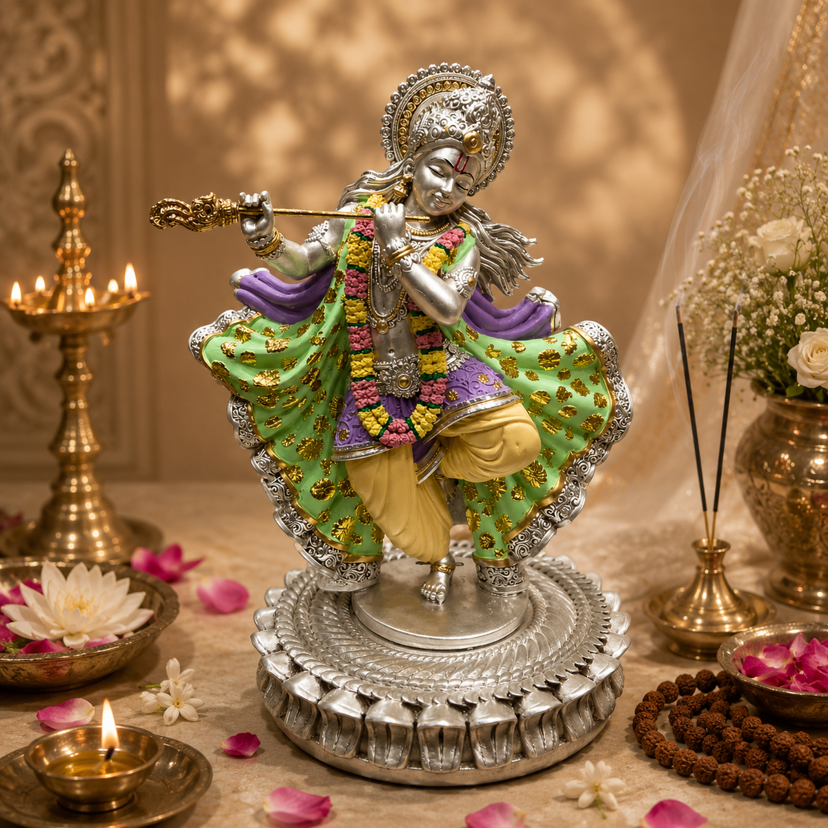 Dancing Krishna Color