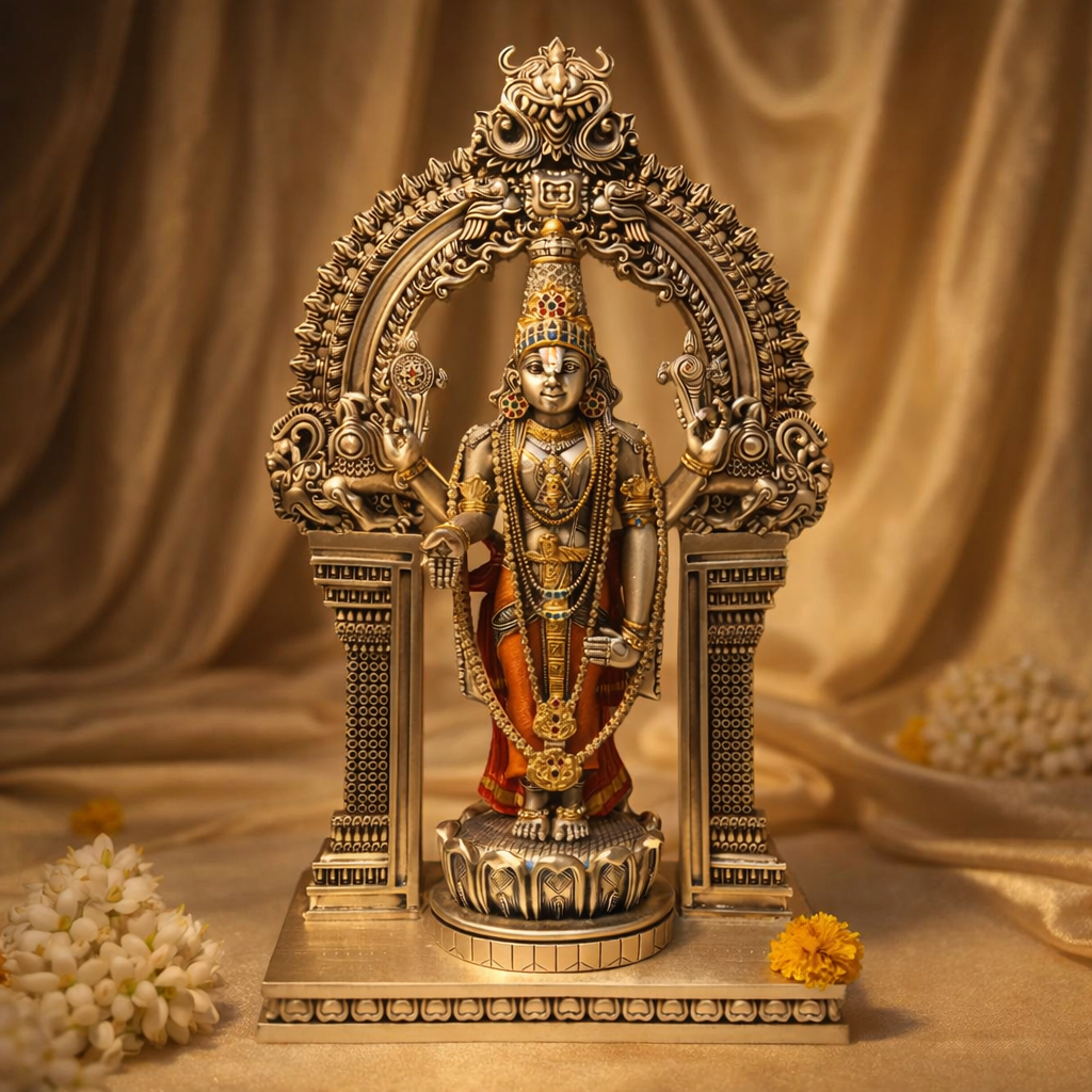 Lotus Bala Ji With Arch (H-61cm)