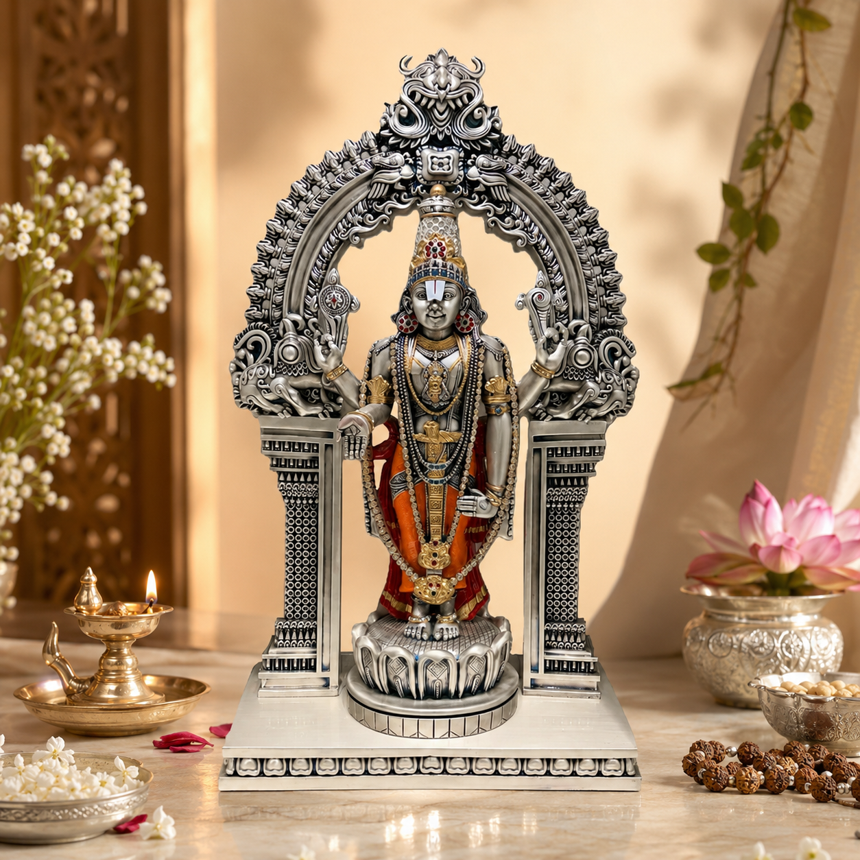Tirupati Balaji Temple Arch Idol
