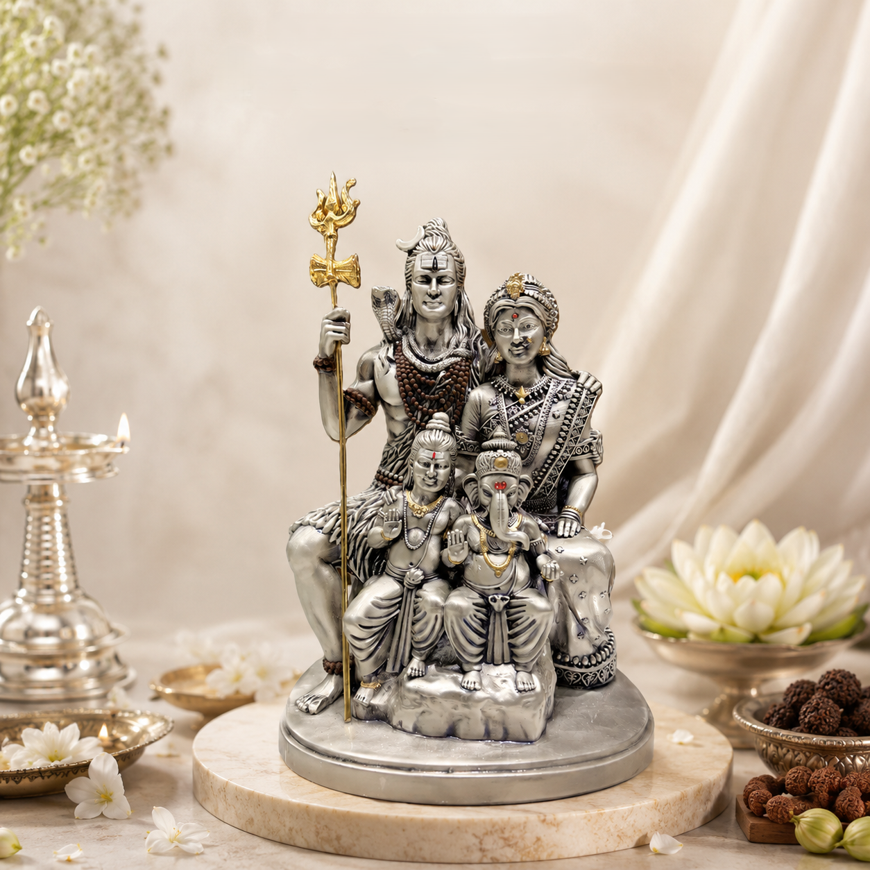 Divine Shiv Parivar Idol