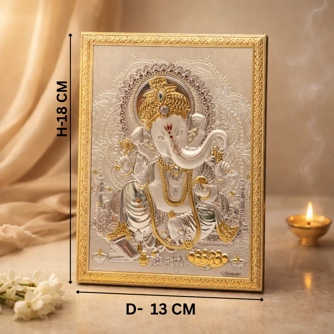Ganpati Wall Frame Idol