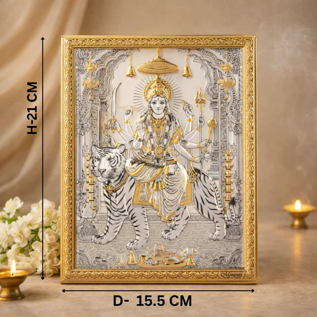 Durga Mata Wall Frame Idol