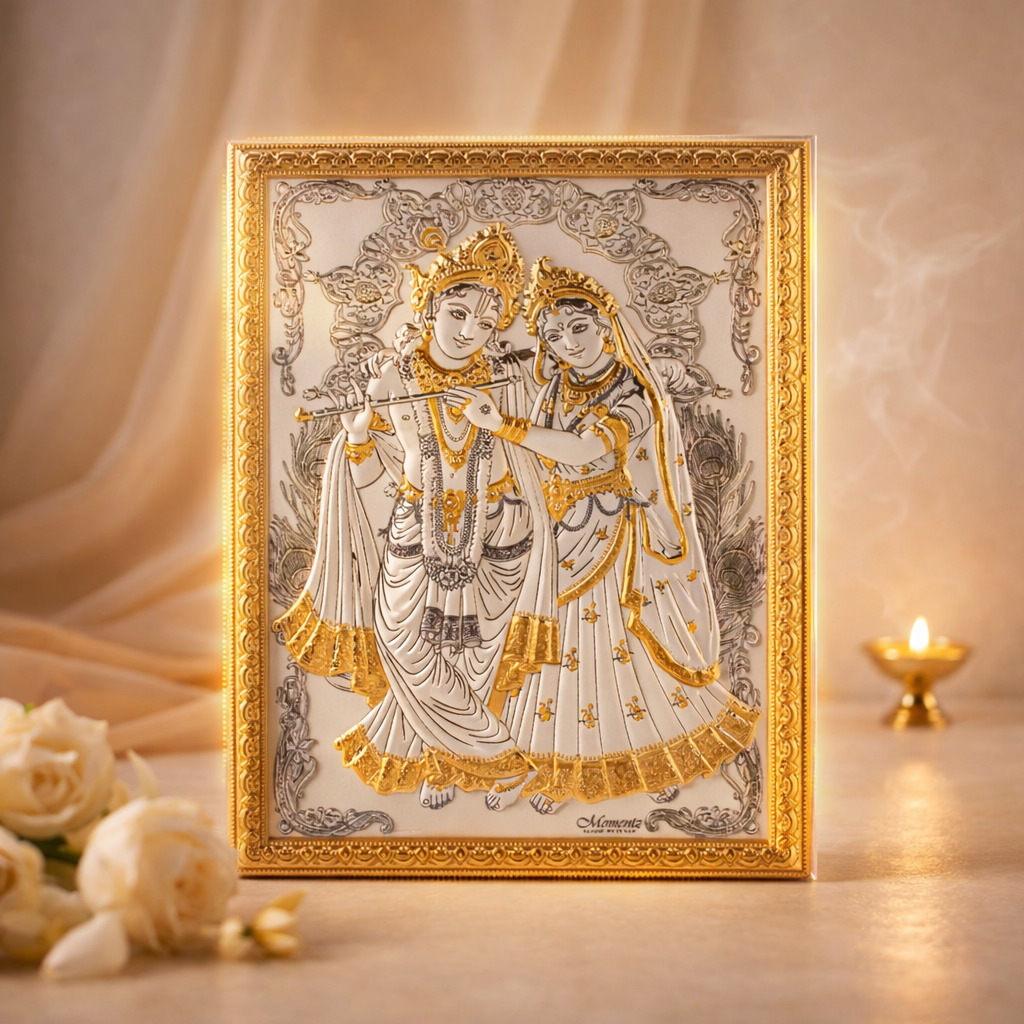 Radha Krishna Wall Frame