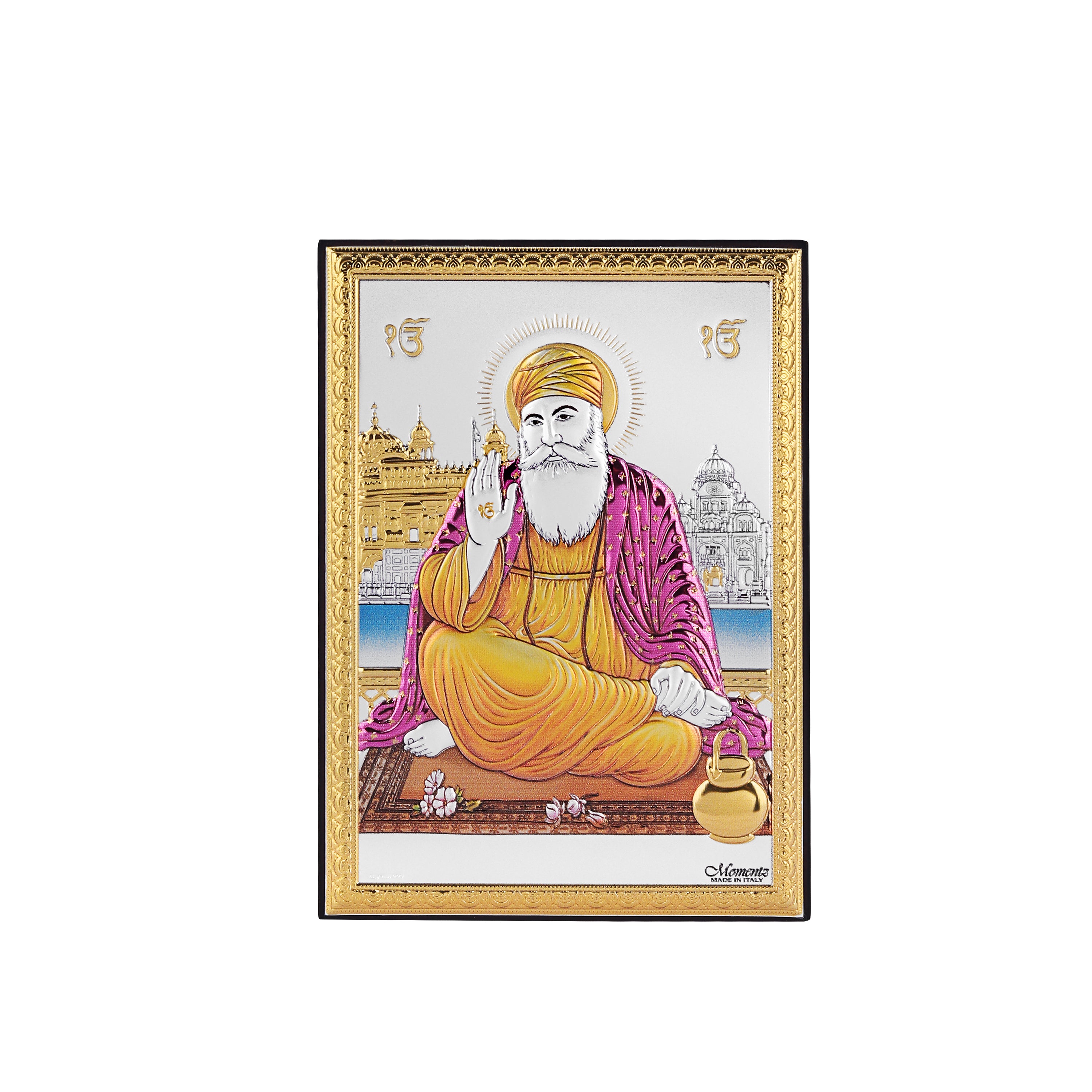 Guru Nanak Wall Frame Colored 15x20 cm