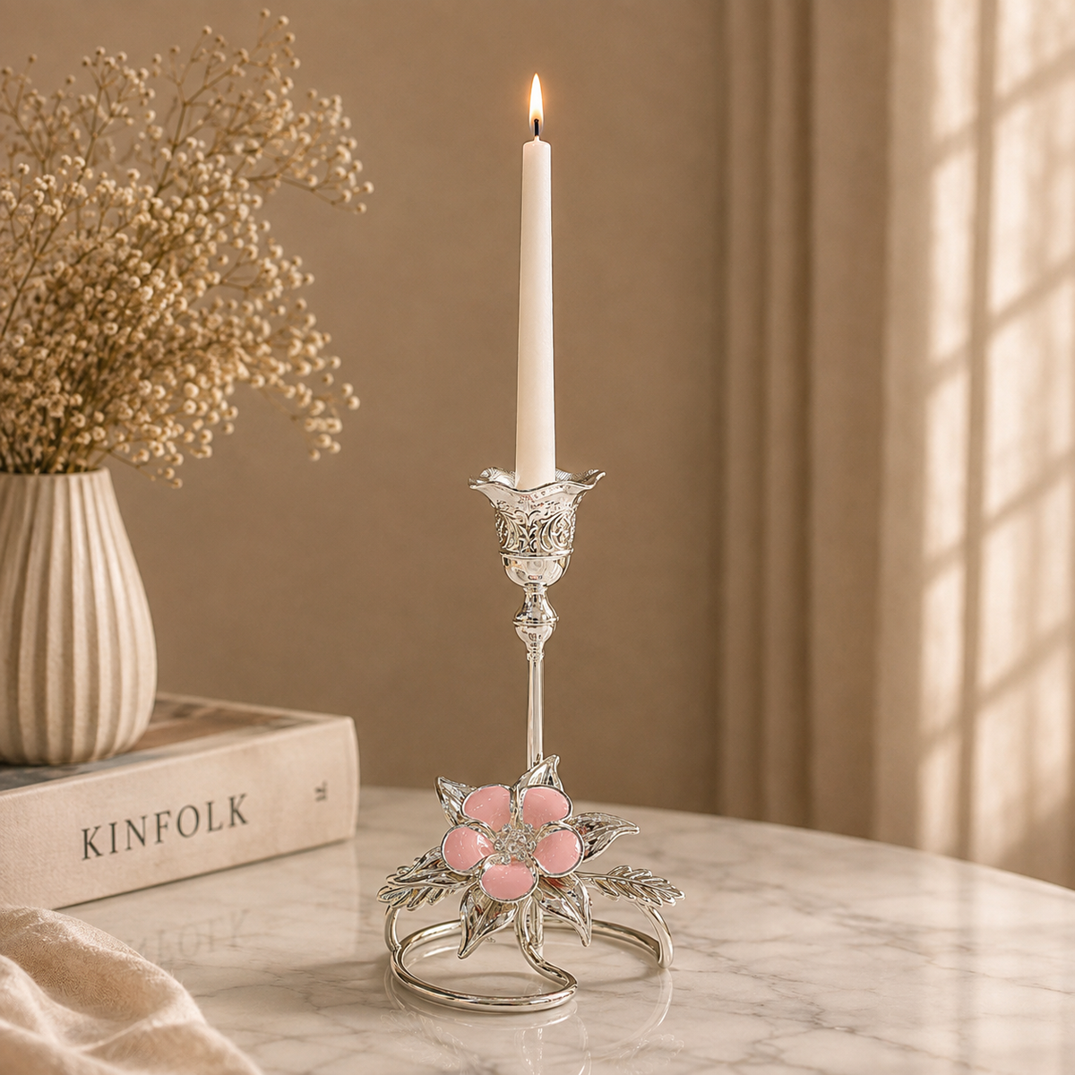 Flower Candle Stand Small