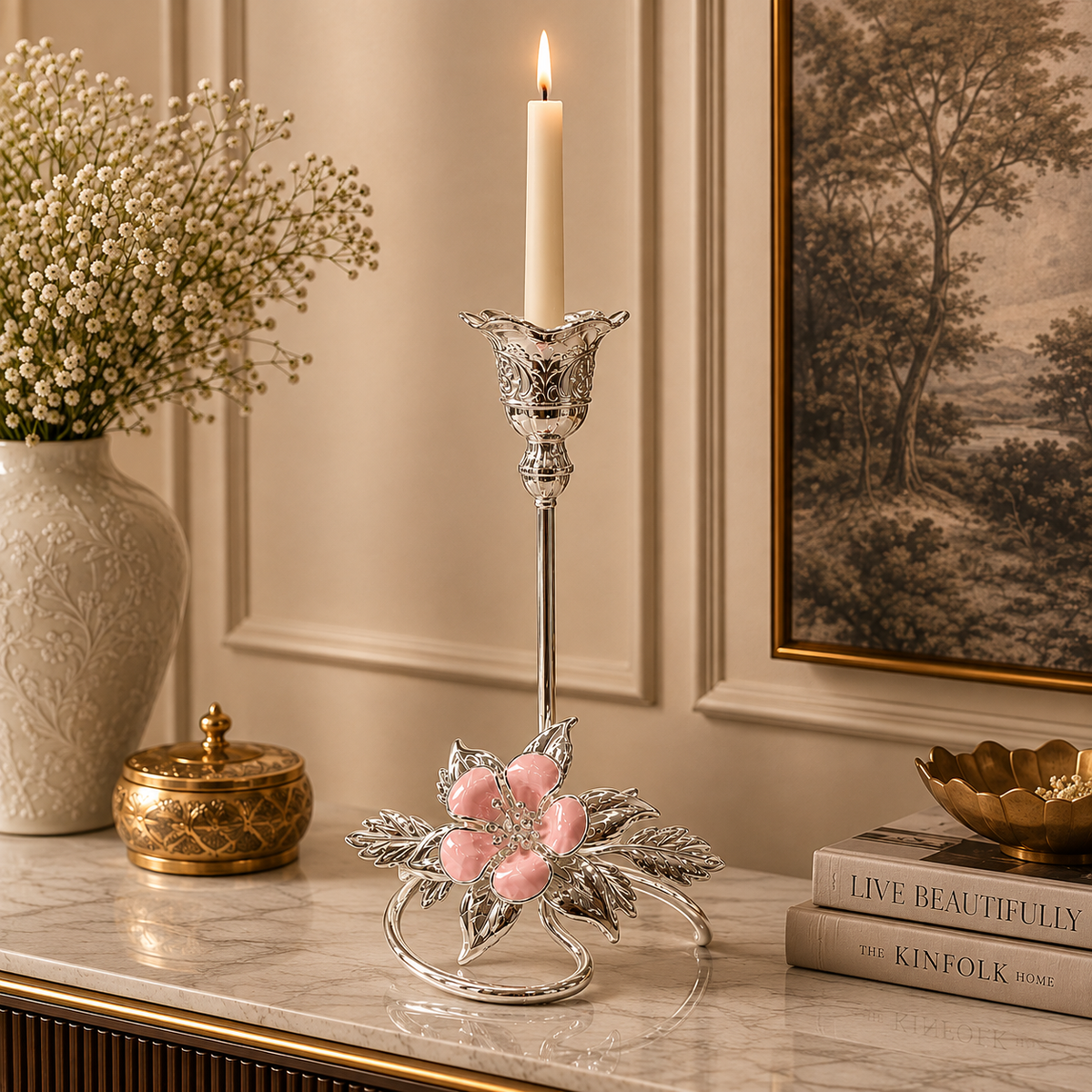 Flower Candle Stand Medium
