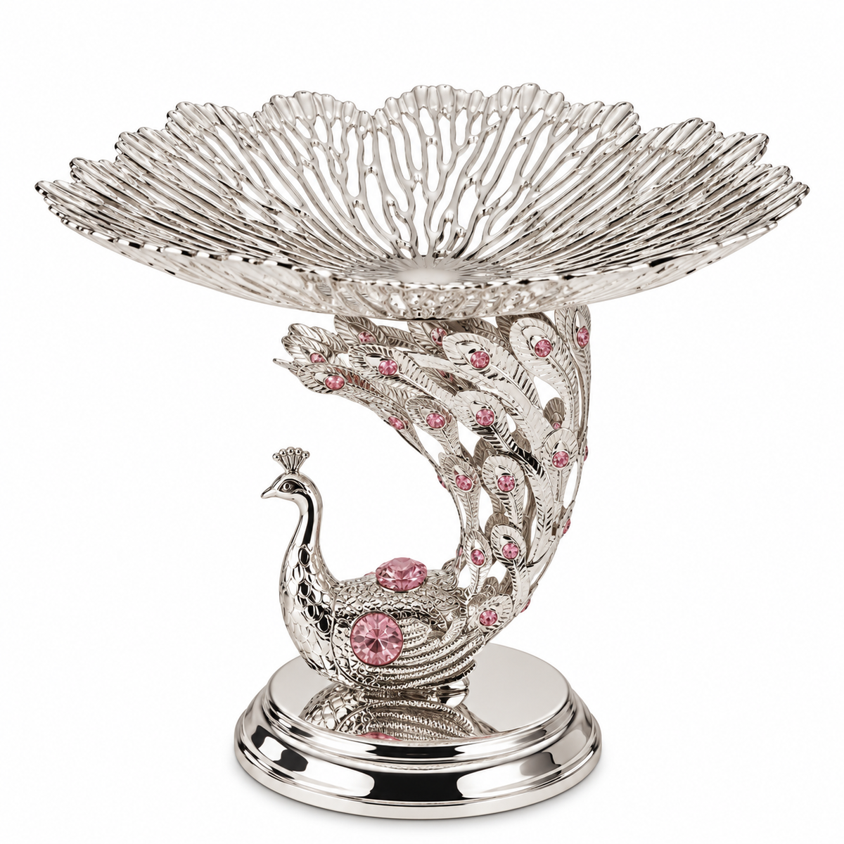 Peacock Single Server with Stand Small