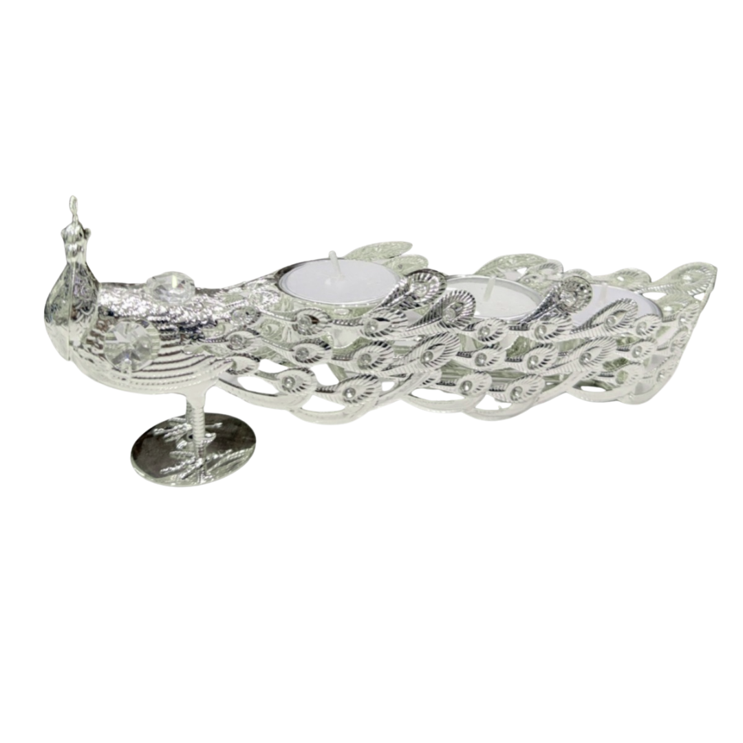 Peacock 3 in 1 Tea Light Holder