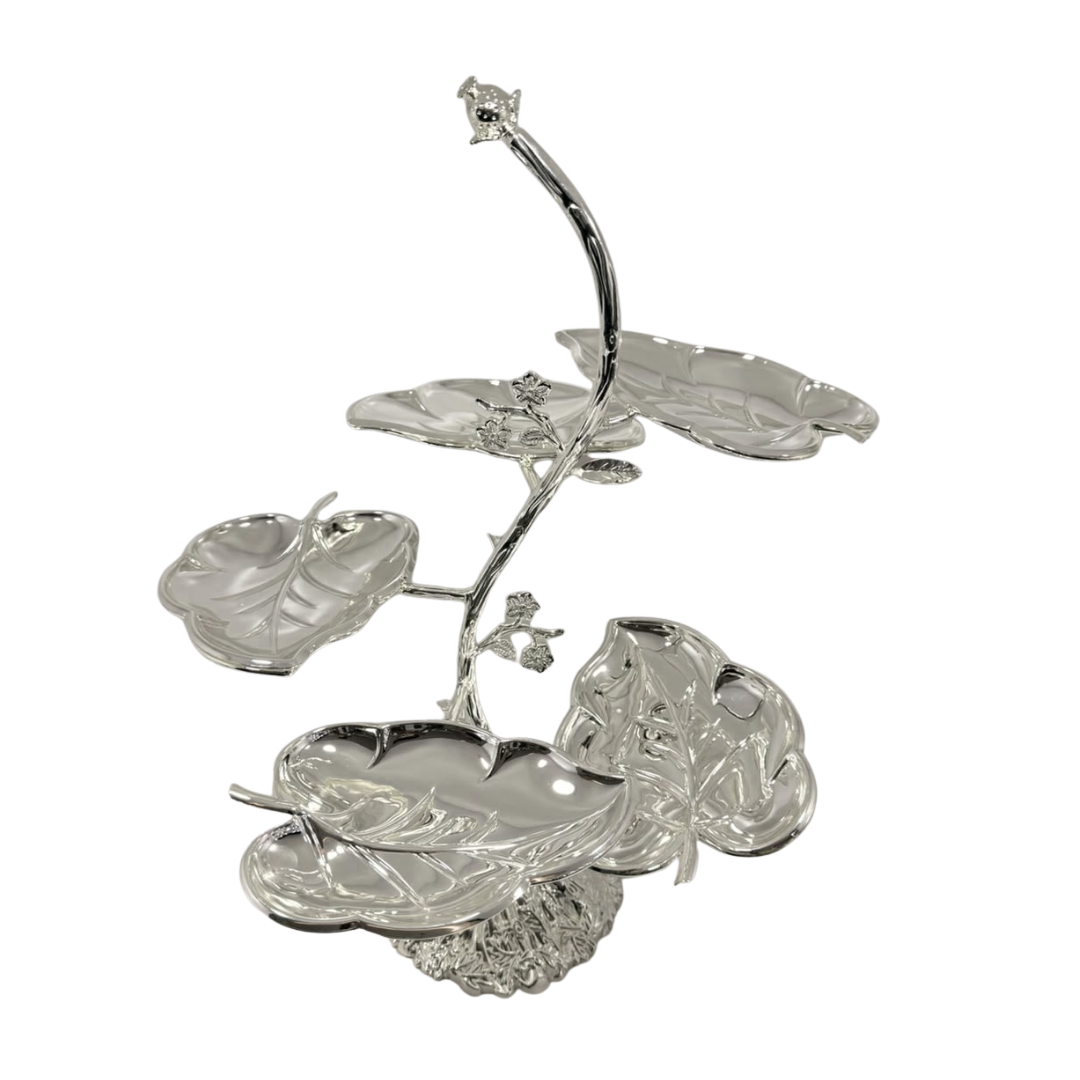 5 in 1 Leaves Tree Platter