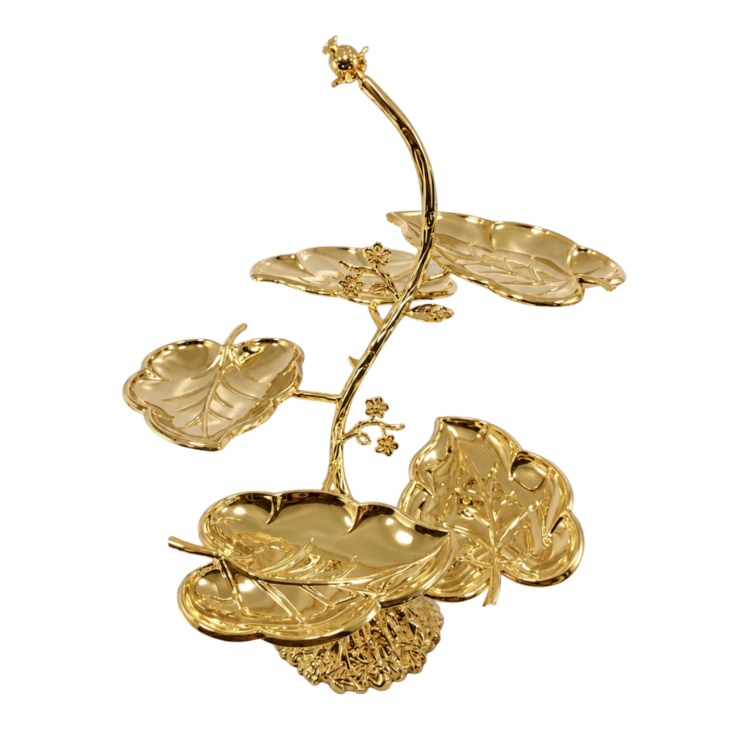 5 in 1 Leaves Tree Platter
