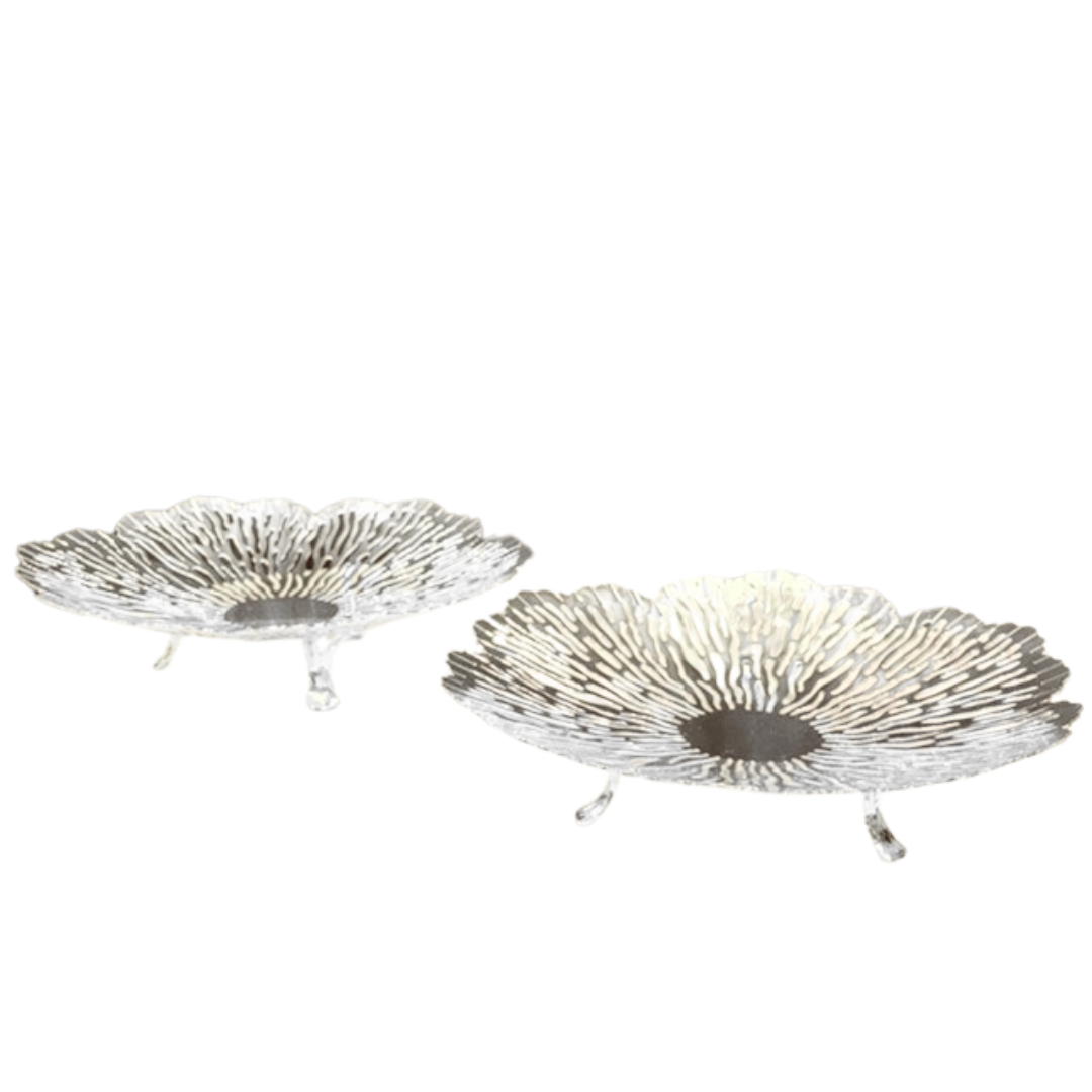 New Classic Round Tray With Stand Set of 2