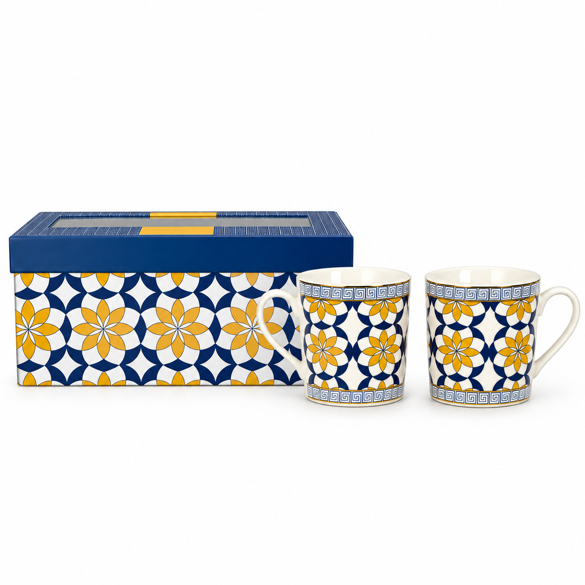 Royal Greek 2pcs Mug Set