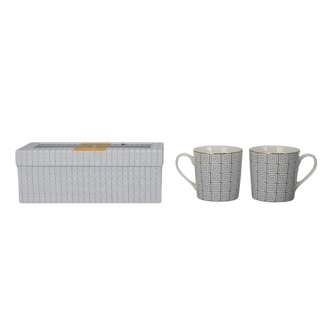 Royal Greek 2pcs Mug Set
