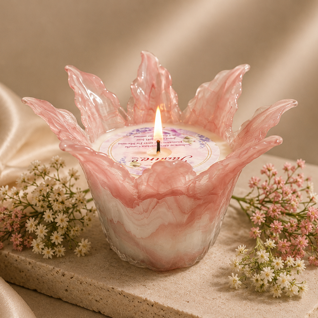 Murano Aurora candle