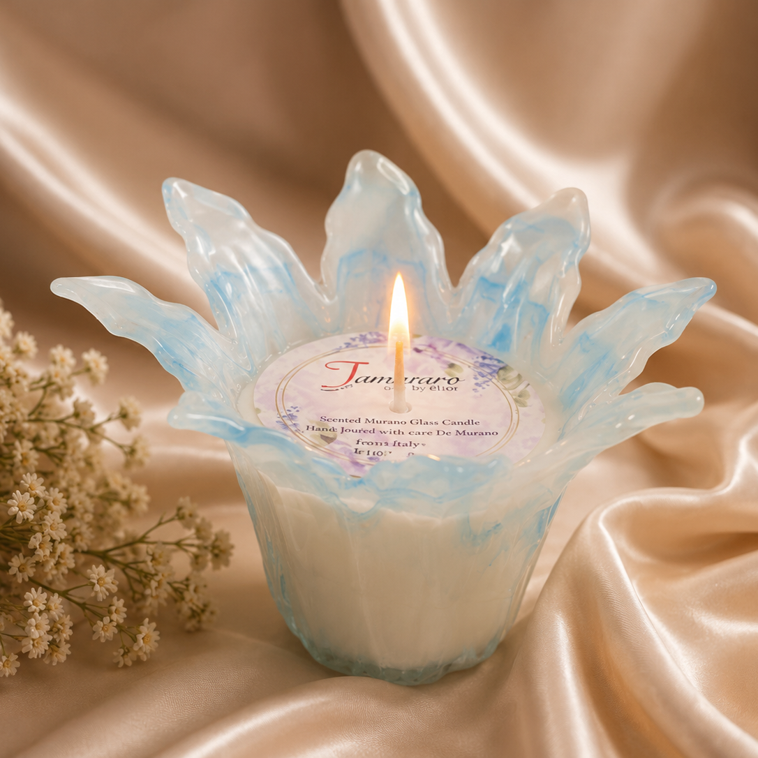 Murano Aurora candle