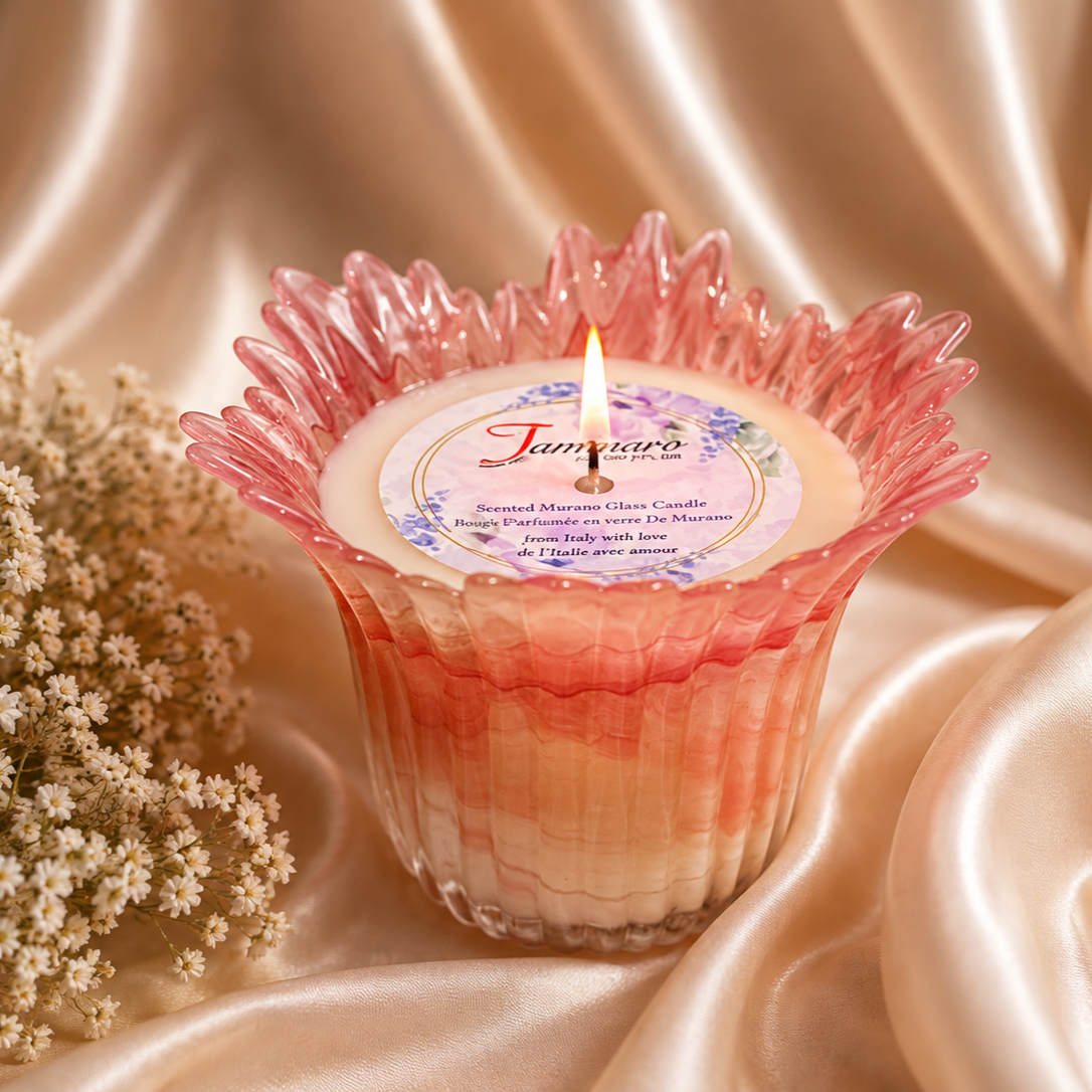 Murano Petalia candle