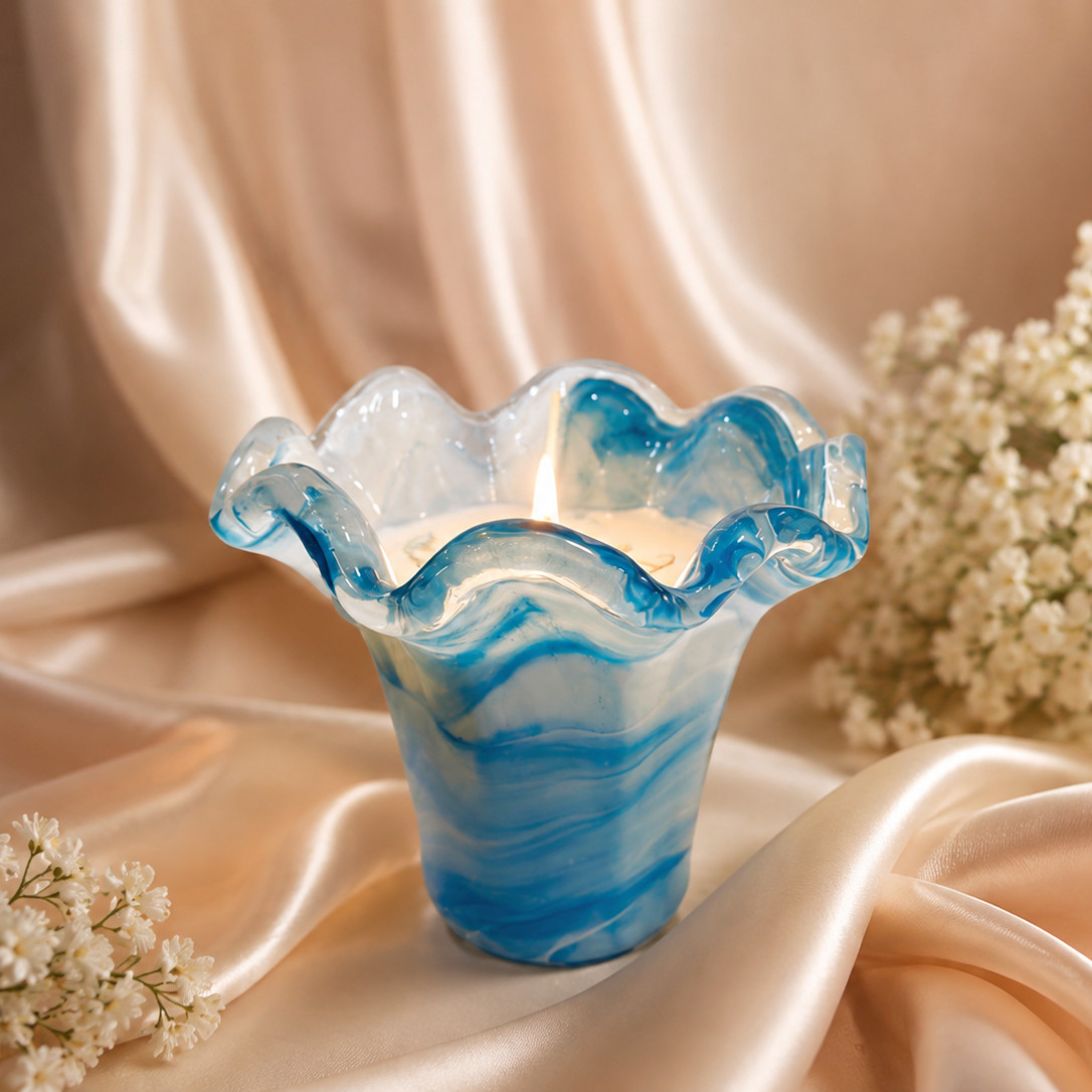 Murano Violetta candle