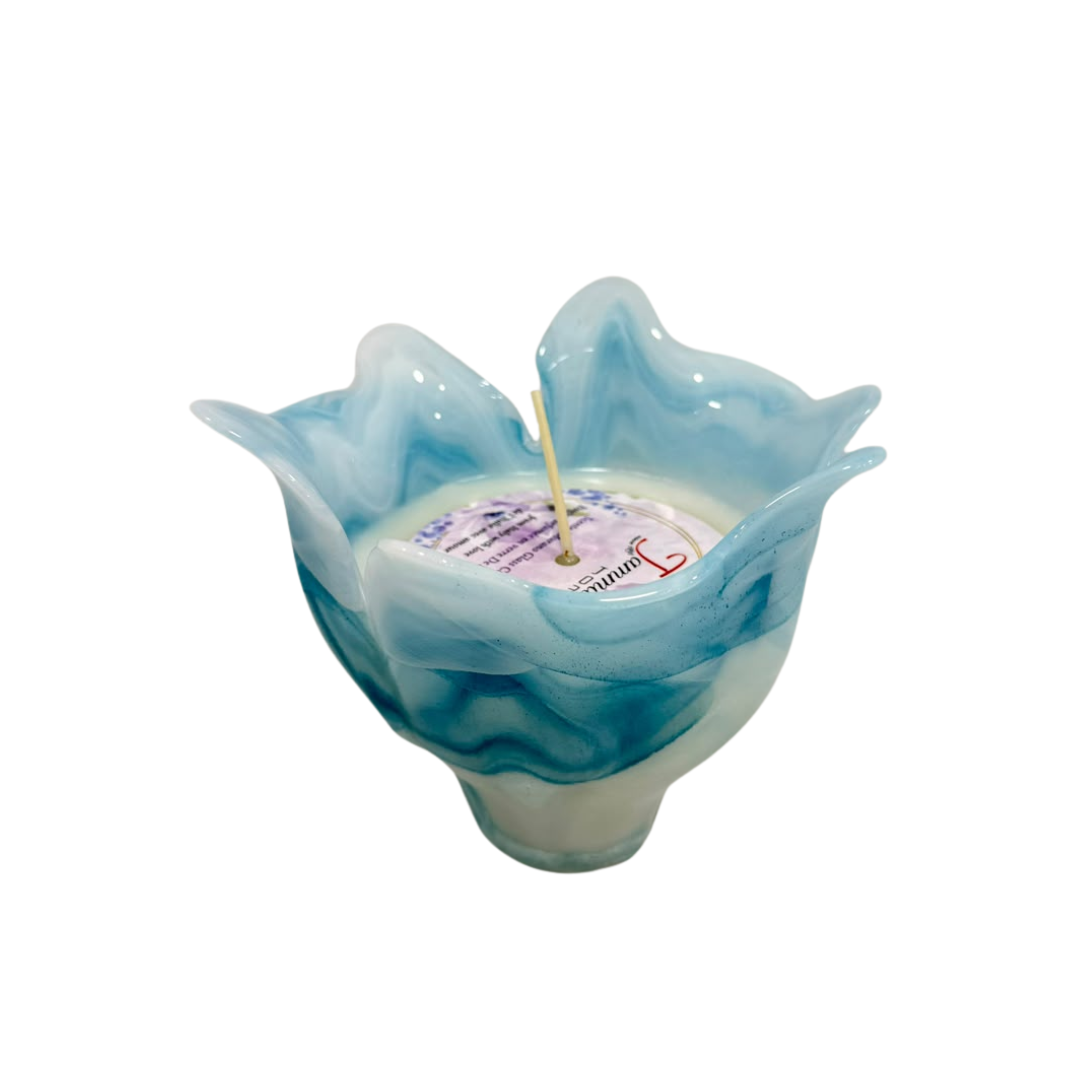 Murano Ondina candle