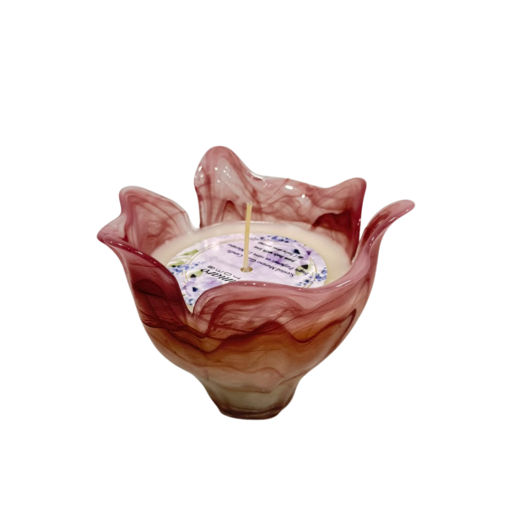 Murano Ondina candle