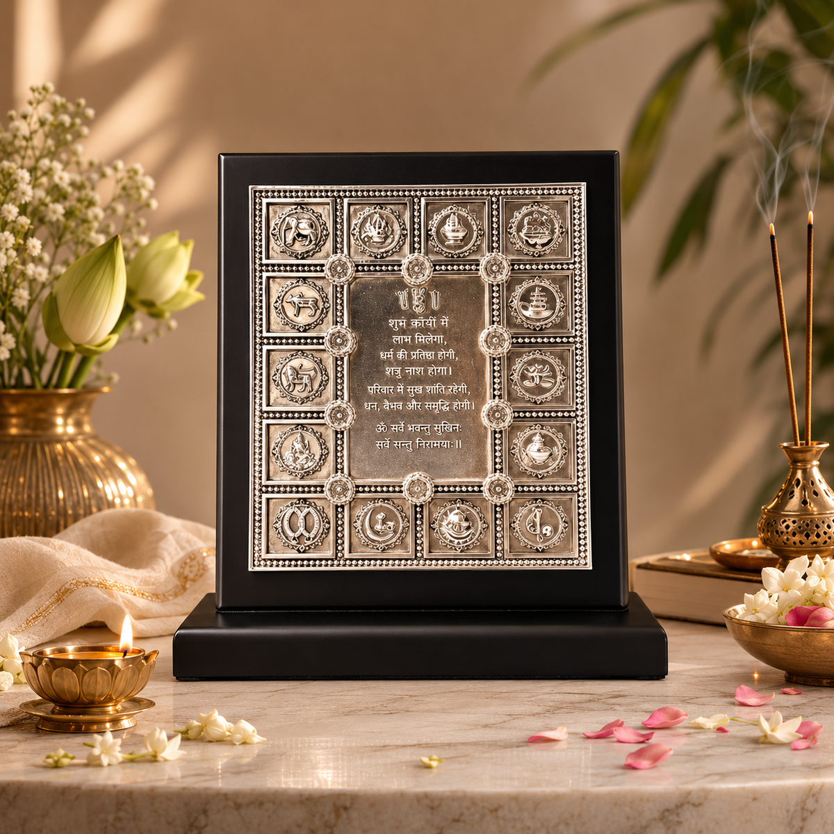 14 Swapna Silver Antique With MDF