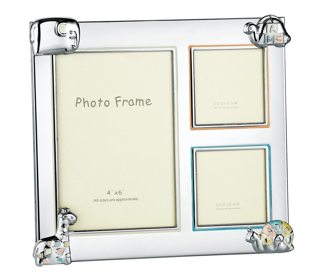 3 WINDOWS PHOTOFRAME SILVER