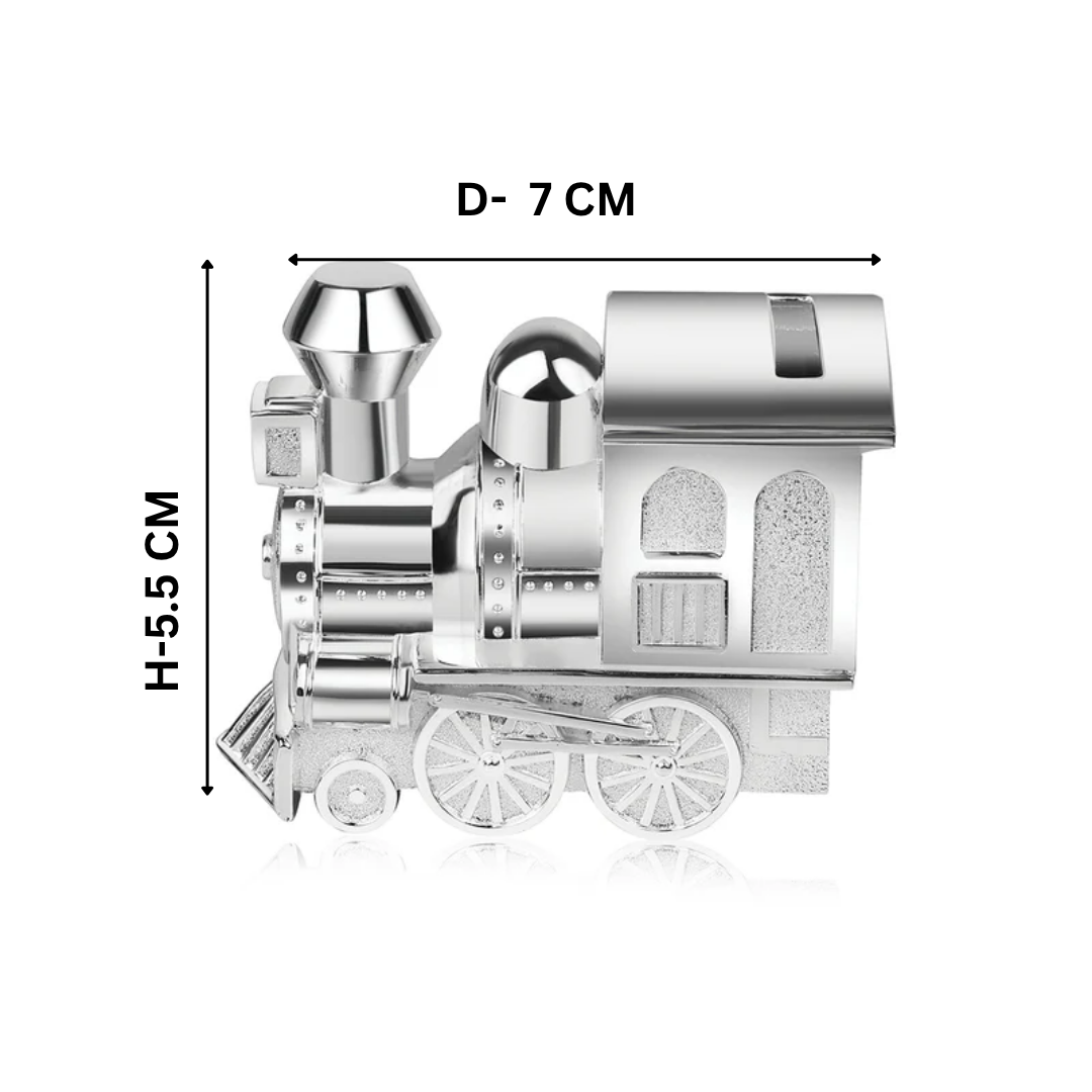 Train Money Bank (Silver)