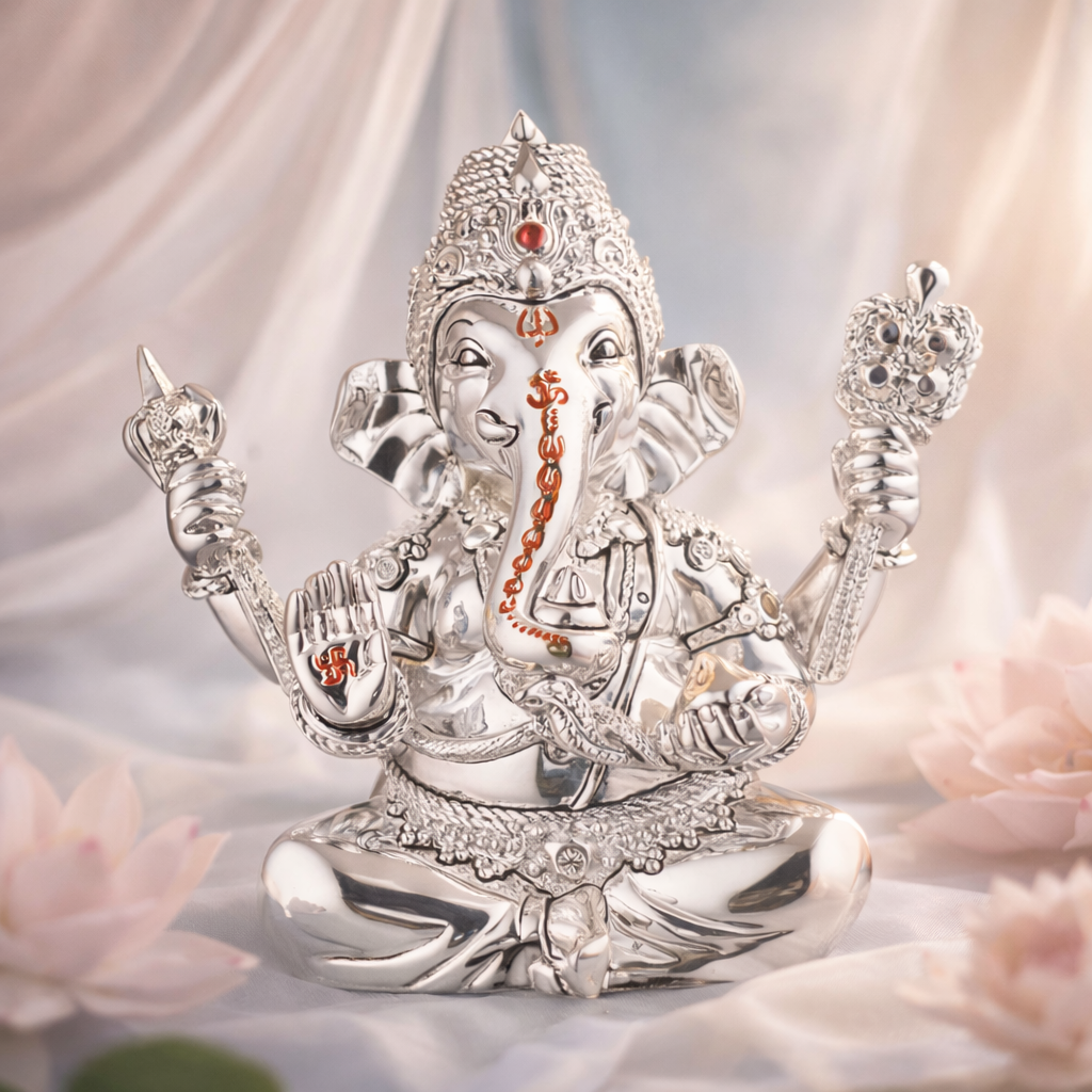 New Ganesha (h-12 cm)- Silver